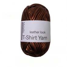 Sợi ruy băng ánh kim 100g/3.53oz dùng để móc và đan, dài 33m/36yds, thích hợp cho chăn, gối và thảm - Màu sắc ánh kim độc đáo, đồ thủ công DIY dệt túi, gối, búp bê, dự án móc - Nhiều màu - Xem 16