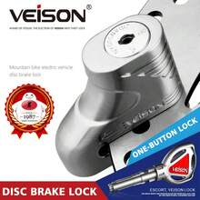 1 Motorcycle Lock Motorcycle Bicycle Electric Bike Disc Brake Lock Anti-Theft Disc Brake Lock Outdoor Riding Accessories Essential Riding Accessories Rider Gift - Multicolor - View 7