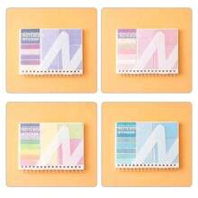 Imágenes de documentos Cuaderno con hojas, notas extendidas, múltiples combinaciones y funciones, adecuado para estudiantes, adhesivo resistente, muy conocido en Internet, hojas sueltas Cuaderno de expansión Notas adhesivas, para útiles escolares, de vuelta a la escuela