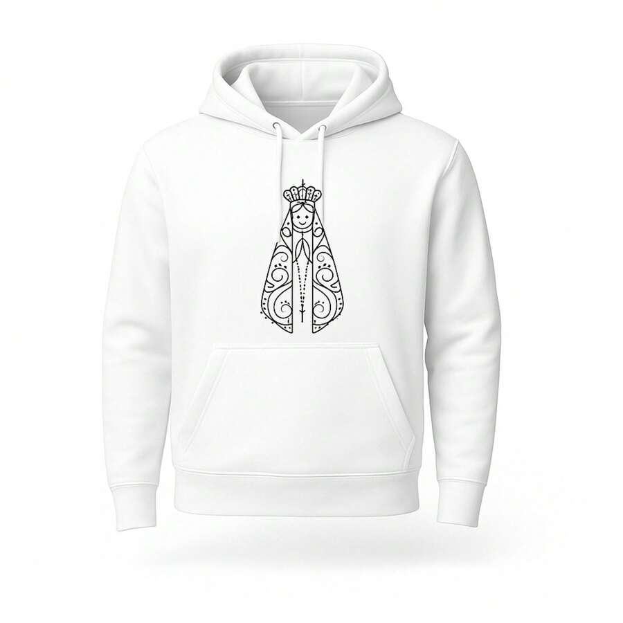 Cold Weather Sweatshirt Winter Our Lady Catholic Religion Promotion Coat