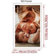 1 件定制大尺寸帆布海报，DIY 带框或无框海报，将您的照片印在帆布上，可作为创意礼物、墙面装饰、壁画、墙面艺术、帆布印刷、帆布海报、帆布墙面装饰、海报印刷。它是送给女友/男友、家人、儿子、女儿、学生、宠物、居家、生日、婚礼、婚礼、周年纪念、客厅、卧室和办公室的完美礼物。 - 彩色 - 查看 17