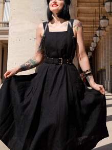 女士皮质束身腰带朋克风皮质束身腰带女士束身腰带服装配饰