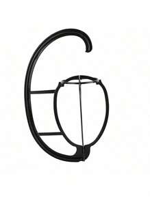 2pcs/4pcs Hanging Wig Stand Holder For Wigs, Hats, And Hairpieces – Foldable Curved Wig Head Display Rack For Storage, Home, Travel & Daily Use, Lightweight, Durable, Space-Saving, Easy To Assemble, Keeps Wigs In Shape And Ready To Wear, Suitable For Women, Men, Short Or Long Wigs, Perfect Organizer For Closet Or Vanity - Multicolor - View 8