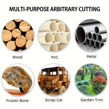 48pcs T-Shank Saw Blade Set, Multi-Purpose For Wood, Plastic, Metal, High Carbon Steel, Durable, Long-Lasting, Easy To Use, Industrial Tool