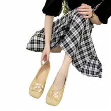 Women Loafers Shoes - 黃色 - 查看 7