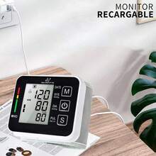 Monitor de Presion Arterial para Muñeca con Pantalla LED, Baumanómetro Digital con Pantalla, Deteccion Automática y Precisa de la Presión Sanguínea, Multiples tipos de Medicion - Negro - Ver 4