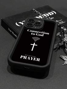 宗教 1 件十字架和 WiFi 图案加厚防震防指纹全覆盖手机壳，兼容 Apple 15/15 Plus/15 Pro/15 Pro Max/11/12/13/14 Pro Max/XS/XR/11 Pro/11 Pro Max/12 Pro/12 Pro Max/13 Pro/13 Pro Max/14 Pro/14 Pro Max/14 Plus/7 Plus/8 Plus/8/SE 2 - 彩色 - 查看 5