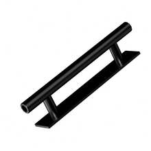 1 件条形自粘式橱柜把手，ABS 塑料门拉手，易于剥离和粘贴，适用于衣柜和家具抽屉，橱柜配件