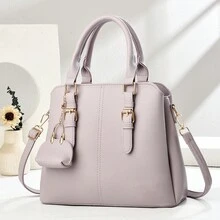Women Shoulder Bags - 粉色 - 查看 4