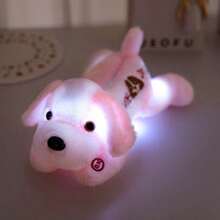 Glow-In-The-Dark Plush Dog Toy - Cute Glowing Puppy Designed For Children, Huggable Companion With Soft Illuminating Function, Suitable As Birthday/Christmas Gift For Boys And Girls
