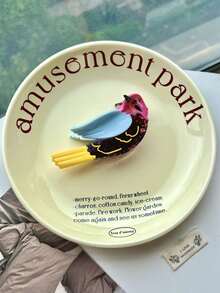 Hair Clips 1pc New Design Small Bird, Flamingo, Parrot, Owl, Shark Acrylic Hair Clip, Stylish Cartoon Bee Hair Accessory, Simple Elegant Acrylic Claw Clip, Side Hairstyle Decoration, Cute Bird, Crane For Ponytail, Hair Claws For Women Hair Accessories, School Stuff, College Fall Winter For Vacation Outfits Woman