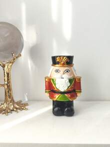 Santa Claus Candle Holder Resin Decor, Holiday Gift, Desktop Ornament Home Decor Christmas Decorations Room Decor Christmas, Christmas Gifts