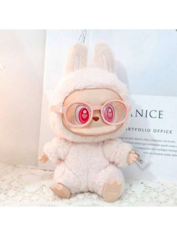 (Glasses Only) Popular In-Stock 1st, 2nd, 3rd Generation Blind Box LA Bububu Universal Versatile Pendant Glasses Accessories