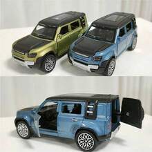 Christmas New Alloy Car Model Four Open Door Toys Suv Car Off-Road Toy Car, As Halloween, Christmas Gift - Multicolor - View 1
