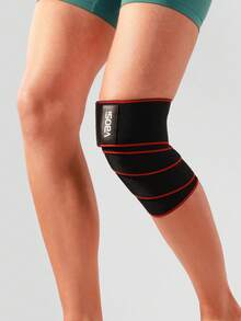 VBOSI 1pc Adjustable Compression Knee Sleeve - Suitable For Squats, Weightlifting And Daily Use - Unisex Fitness Knee Support, Great Gift - Multicolor - View 5