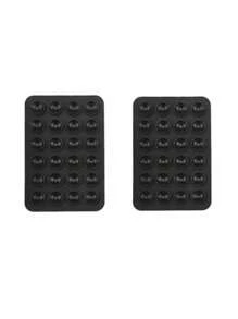 1 pezzo Supporto adesivo per telefono mobile lavabile antiscivolo in silicone spesso a ventosa doppia faccia con 24 fessure
