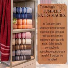 Giant Bath Towel Set 4 Pieces 100% Cotton Thick Plush Super Soft Excellent Absorption New Premier Valletex - 赤陶色/玫瑰色 - 查看 6