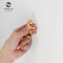 6件装（4色）欧式现代蝴蝶结拉手儿童房彩色拉手橱柜衣柜浴室抽屉门把手