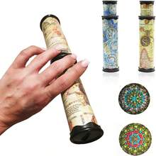 1/2 Buah Mainan Kaleidoskop Klasik, Kaleidoskop Berputar Ajaib, Kaleidoskop Dunia Panjang yang Dapat Diregangkan, Hadiah Bagus untuk Pesta Ulang Tahun - MultiWarna - View 3