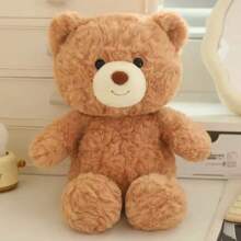 Peluches de oso marrón, elefante gris y zorro rojo - Juguetes de peluche con peso para correr rápido, peluches acogedores de oso de peluche de animales de peluche para regalos de niños, decoración de habitaciones y regalos del Día de la Madre y San Valentín