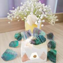 1 Lb Rough Crystals Bulk Healing Stones Tumbling, Wire Wrapping, Wicca Reiki,Meditation - Pink Rose Quartz - View 3