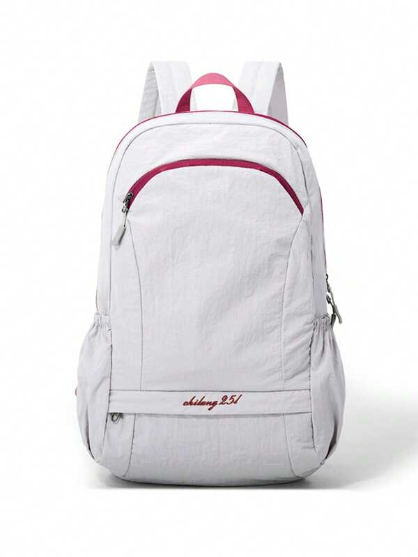 Mochila de gran capacidad con diseño minimalista y de moda, bolso para exteriores, mochila para volver al colegio y campus