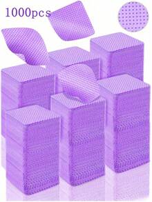 1000 peças/600 peças/100 peças Lenços Removedores de Esmalte de Unha de Gel, Limpador, Removedor de Unha, Lenços Sem Fiapos, Bloco de Papel, Ferramentas de Maquiagem Atacado, Limpador, Arte de Unha, Removedor de Esmalte de Unha, Lenços Sem Fiapos, Limpador, Bloco de Papel