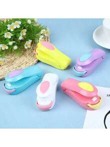 Mini mașină de etanșare a gustărilor, mașină de etanșare din plastic, mașină de etanșare în vid pentru pungi de plastic de uz casnic, potrivită pentru etanșarea pungilor de gustări pentru casă și studenți (bateriile nu sunt incluse. Trebuie achiziționate separat)