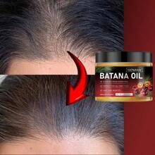 Buy One Get One Free 4.3oz Batana Hair Oil, Pure Honduran Batana Fruit Extract Vegetable Oil, Helps To Strengthen Hair Roots, Eliminate Split Ends, Long-Lasting Anti-Frizz, Light And Non-Greasy Texture, Nourishes Hair, Improves Curls, Makes Hair Thicker, Tougher And Healthier. Unisex