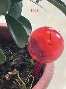 Slouchy Plant Potted Garden Water Dispenser Drip Automatic Watering Plastic Ball Indoor And Outdoor Flower Pot Bulb Watering Ball Tip Drip Irrigation Device Self Watering Plastic Irrigation Ball, General Plant Watering Pile, Suitable For Indoor And Outdoor Flowers And Vegetables, Automatic Drip Irrigation System