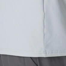 Under Armour 男士休闲柔软针织圆领长袖 T 恤，日常训练健身上衣 - 淺灰色 - 查看 4