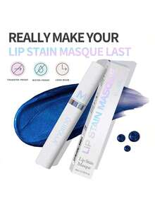 1/3PCS Lip Liner Tattoo, Waterproof Peelable Lip Stain, Semi-Permanent Matte Lipstick For Girls And Women, Perfect Makeup Accessories For A Flawless Look - 多種口味 - 查看 3