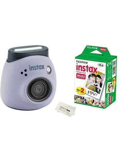 Fujifilm Instax Pal Digital Camera With 20 Fujifilm Prints (Lavender Blue)