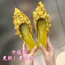 Women Heeled Sandals - 黃色升級款店長推薦 - 查看 2