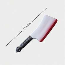 1pc Realistic Plastic Knife, Halloween Decoration Toy, Prank Prop, Cosplay Accessory - 彩色 - 查看 9