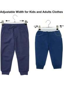 5/10/15 piezas Perchas para pantalones/faldas con pinzas, abrazaderas de metal adecuadas para pantalones cortos, faldas, de alta resistencia y ultra delgadas para ahorrar espacio