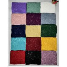 Partywear White Georgette Sequins Saree - White - View 4