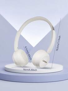 Lenovo Lenovo EB300- Lightweight Wireless Headphones, Skin-Friendly Soft Earmuffs, 25-Hour Battery Life, High-Definition Surround Sound Quality, Compatible With Mobile Phones/Computers, Available For Fitness And Daily Office, And Fashionable Mini Headphones.