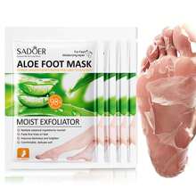 4 Pcs Moisturizing Foot Mask With Shea Butter And Goat Milk, Hydrating Foot Masks For Dry Cracked Feet, Dry Skin Moisturizer For Soft And Smooth Touch Feet - Men Women