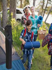 1 件旅行折叠椅收纳袋、花园椅收纳袋、手提包、便携包、露营包，适用于户外露营、徒步旅行、海滩、钓鱼、园艺、野餐配件，适合女性和男性旅行必需品旅行配件返校 - 黑色 - 查看 3