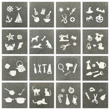 New Assorted Mini Animals, Tools, Kitchenware, Clothing, Metal Cutting Dies, Suitable For Background Decoration, Card And Greeting Card Making, Scrapbook DIY Projects, Craft Creation, Add A Special Touch To Your Project.