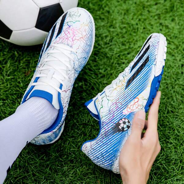 Men's Soccer Shoes Cleats Professional Low-Top Breathable Athletic Football Boots For Outdoor Indoor TF/AG