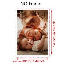 1 件定制大尺寸帆布海报，DIY 带框或无框海报，将您的照片印在帆布上，可作为创意礼物、墙面装饰、壁画、墙面艺术、帆布印刷、帆布海报、帆布墙面装饰、海报印刷。它是送给女友/男友、家人、儿子、女儿、学生、宠物、居家、生日、婚礼、婚礼、周年纪念、客厅、卧室和办公室的完美礼物。 - 彩色 - 查看 32