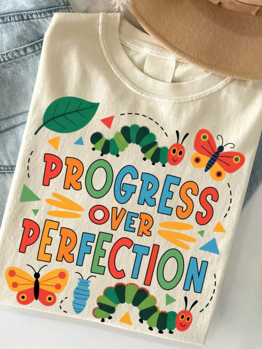 100% Cotton Special Education Teacher Shirt, Neurodiversity Shirt For BCBA Gift, Mental Health Gifts For Teachers, Back To School Shirt - 白色 - 查看 1