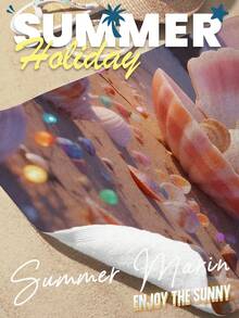 1pc Beach Shells Pattern Beach Towel, Absorbent Quick Dry Swimming Towel, Portable Beach Towel, Thickened Anti-Sand Soft Blanket, Stylish Pool Towel, Suitable For Swimming Pool, Beach, Essential For Beach, Shower For Couples, Perfect For Bachelorette Parties, Travel, Vacation, Idea Gift For Valentine's Day, Mother's Day, Father's Day, Birthdays, Or Anniversaries, Weddings