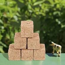 4pcs Mini Artificial Dried Grass Bunches - Durable Wooden Crafts For Rural Cottage Decor In Toy Houses & Autumn Harvest Displays, Suitable For Halloween, Christmas, Easter, Thanksgiving - Multicolor - View 5