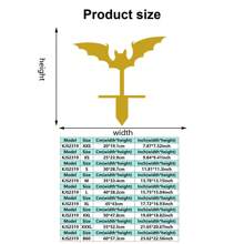 一件万圣节草坪装饰，完美装点露台、庭院和花园，营造标志性的万圣节氛围——打造一个引人注目的主题角落，尽情享受节日乐趣！无论您是想装饰自己的院子，还是想寻找一份出彩的节日礼物，这款必备装饰品都能满足您的所有需求。易于造型，瞬间营造氛围，保证让您印象深刻——立即入手，提升您的万圣节精神！