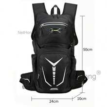NetHong Outdoor Sport Cycling Rucksack Running Water Bag Storage Hydration Backpack UltraLight Hiking Bike Riding Pack Bladder Knapsack - Black - View 9