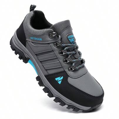 Nuevas botas de caña baja para hombres, resistentes al agua, duraderas, antideslizantes, cómodas, para caminar, caza, trabajo diario, deportes y uso casual al aire libre