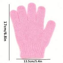 5-Finger Exfoliating Bath Gloves, Foot Bath Gloves, Double-Sided Matte Gloves, Scrub Gloves, Ideal Showers, Gym And Travel Companion |   Remove Dead Skin, Promote Circulation, Easy To Clean And Reusable, |   Suitable For Men And Women Of All Skin Types